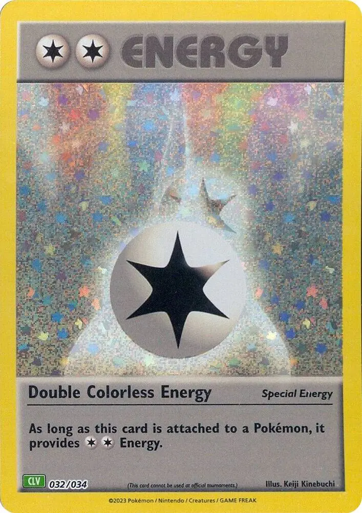 Double Colorless Energy #032 — Trading Card Game Classic — Venusaur Deck