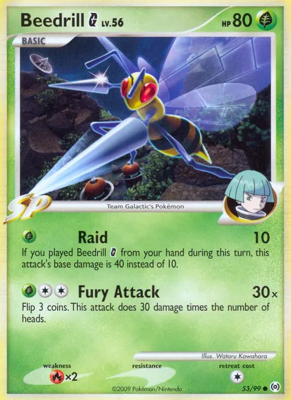 Beedrill G #53 — Arceus