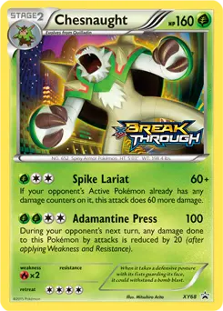 Chesnaught #XY68 — XY Promos