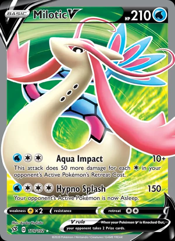 Milotic V #179 — Rebel Clash