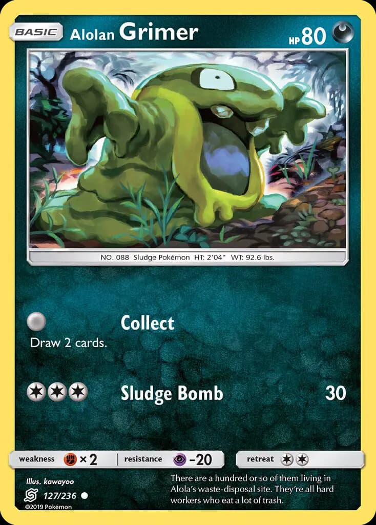 Alolan Grimer #127 — Unified Minds