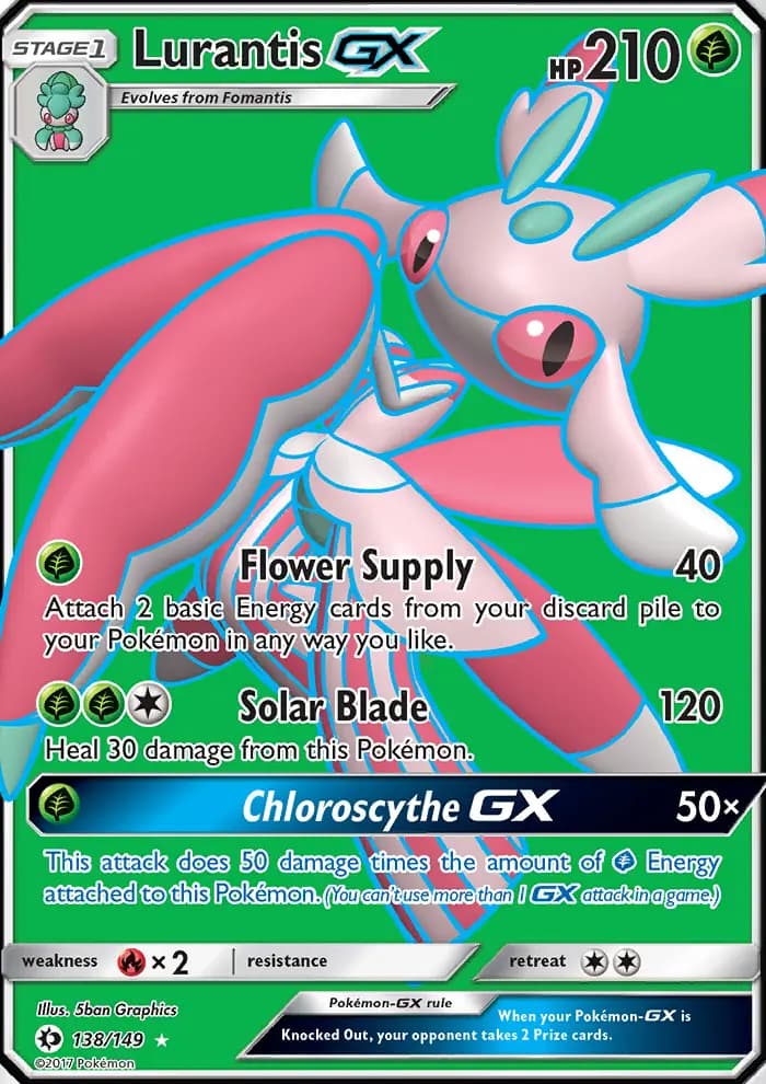 Lurantis GX #138 — Sun & Moon