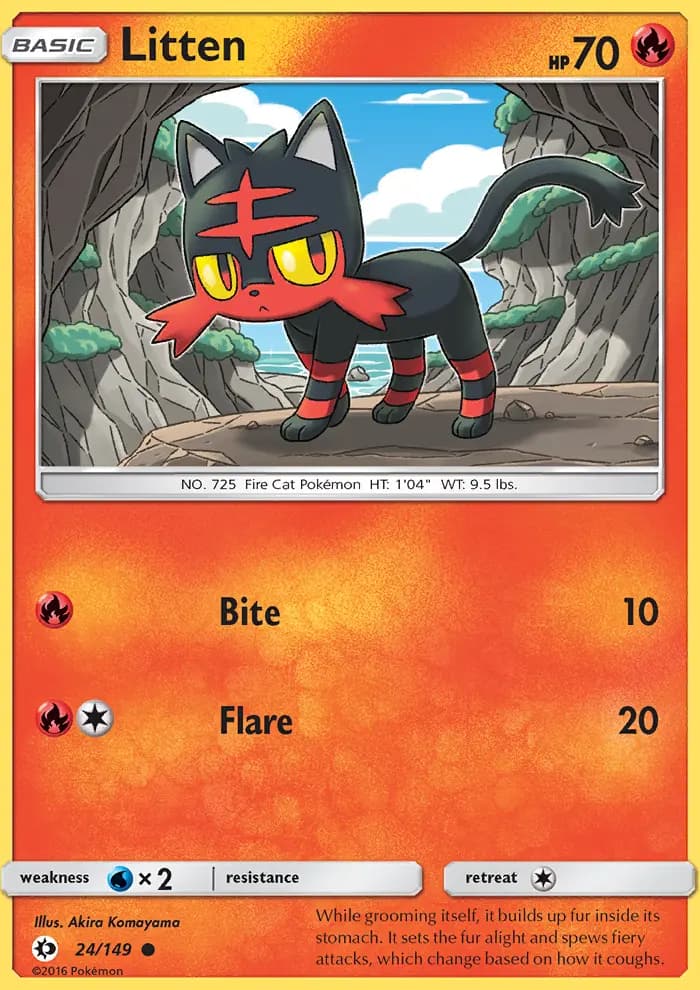 Litten #24 — Sun & Moon