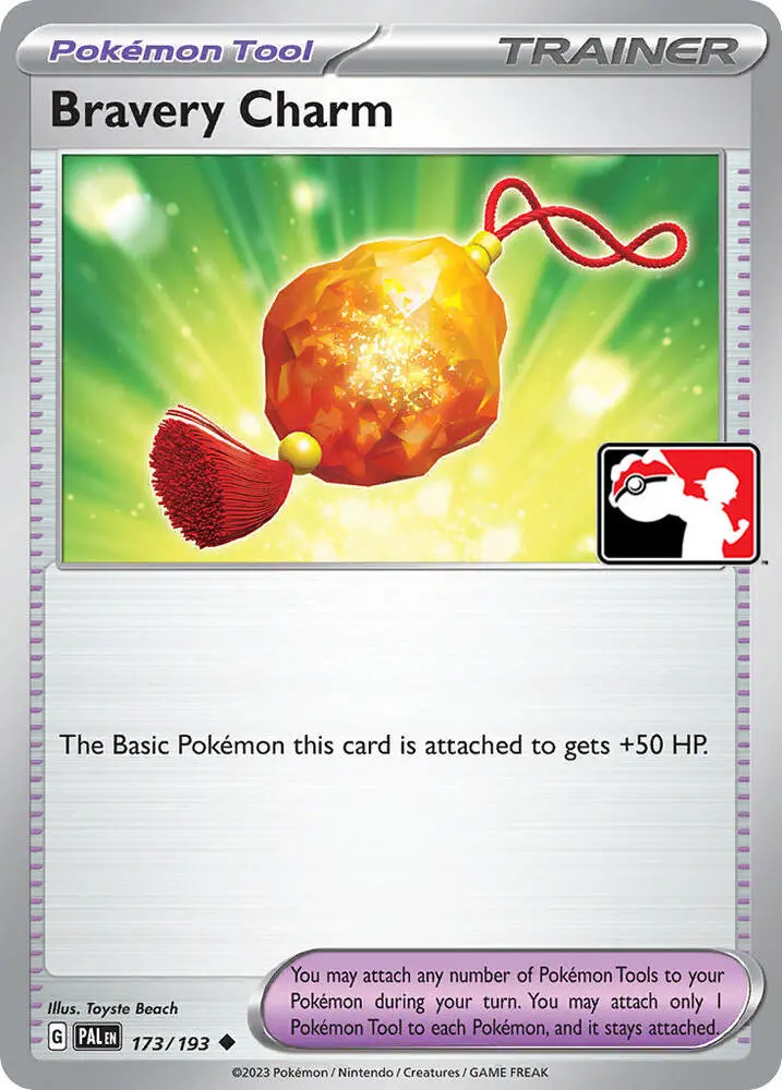 Bravery Charm #173 — Play! Pokémon Prize Pack Series