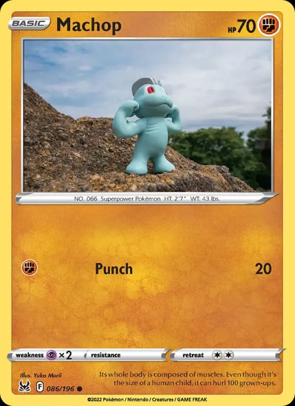 Machop #086 — Lost Origin