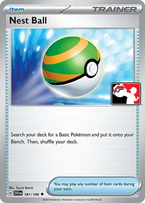 Nest Ball #181 — Play! Pokémon Prize Pack Series