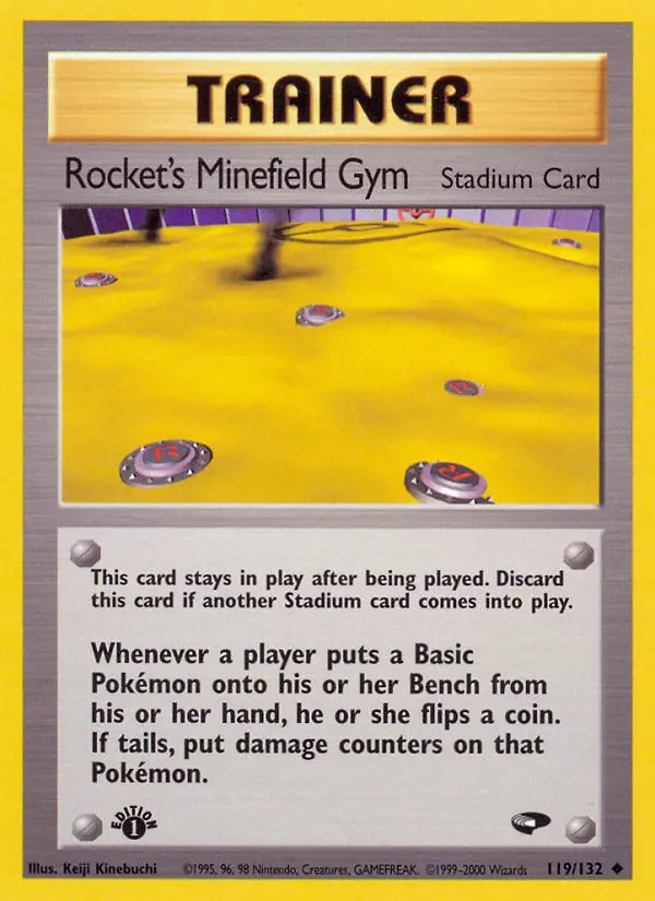 Rocket's Minefield Gym #119 — Gym Challenge