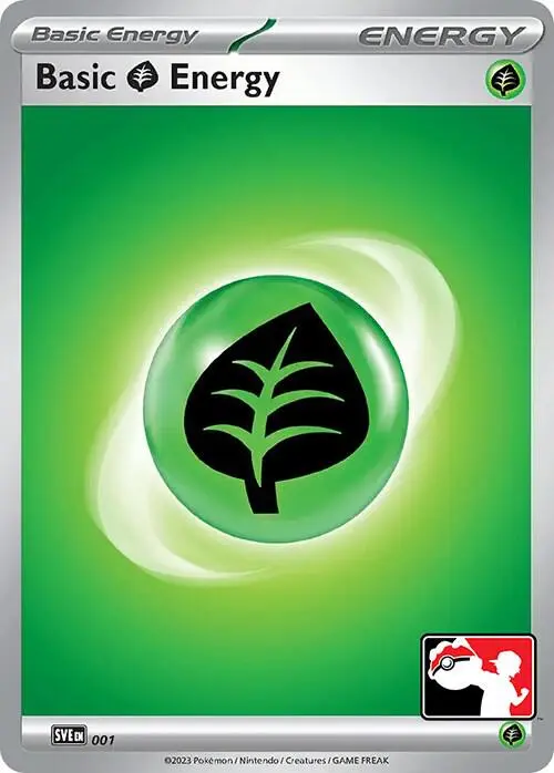 Basic Grass Energy #001 — Play! Pokémon Prize Pack Series