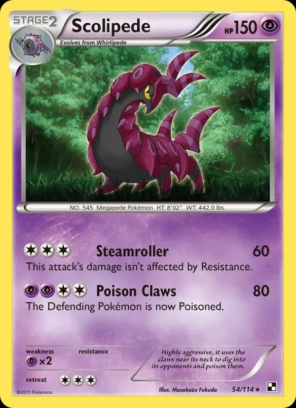 Scolipede #54 — Black & White