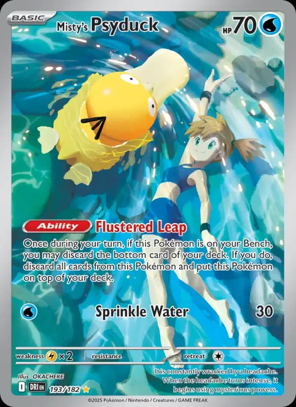 Misty's Psyduck #193 — Destined Rivals