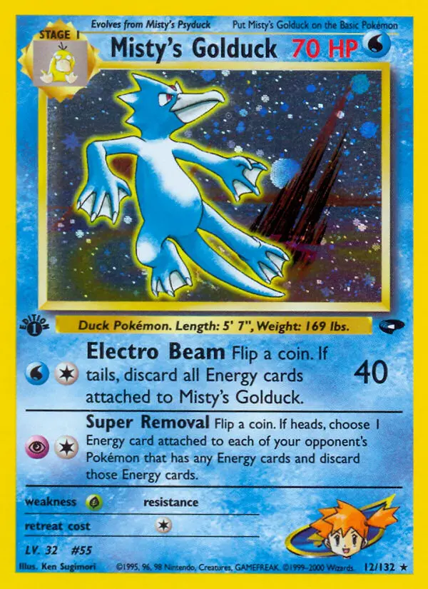 Misty's Golduck #12 — Gym Challenge