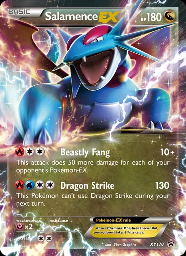 Salamence EX #XY170 — XY Promos
