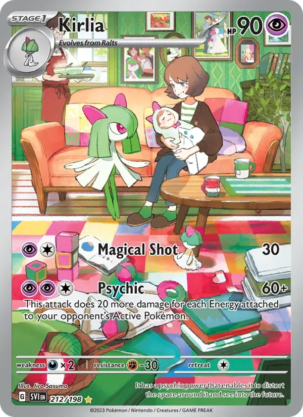 Kirlia #212 — Scarlet & Violet