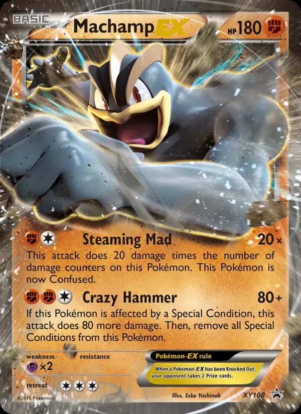 Machamp EX #XY108 — XY Promos