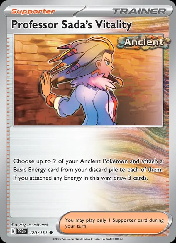 Professor Sada's Vitality #120 — Prismatic Evolutions