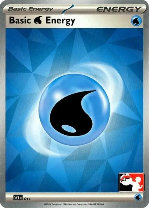 Basic Water Energy #011 — Play! Pokémon Prize Pack Series