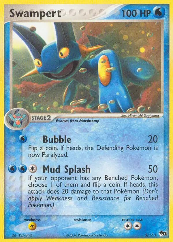 Swampert #5 — POP 1