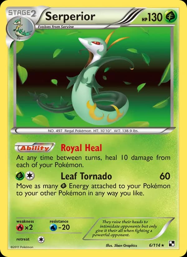 Serperior #6 — Black & White