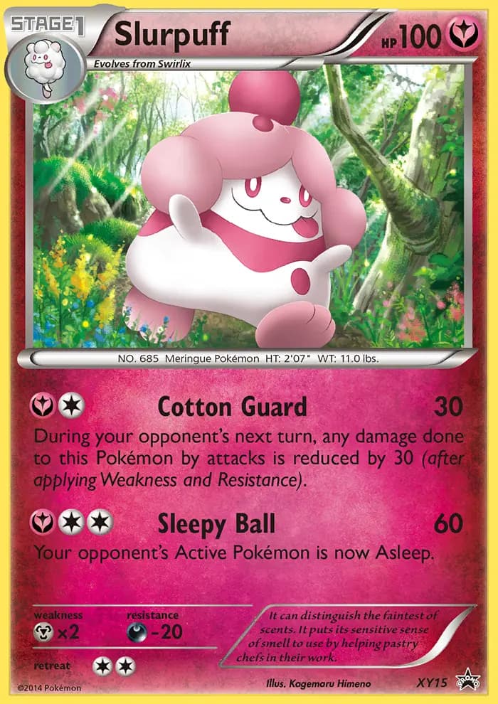 Slurpuff #XY15 — XY Promos