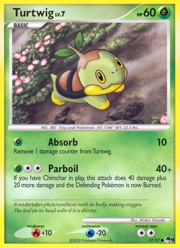 Turtwig #17 — POP 9