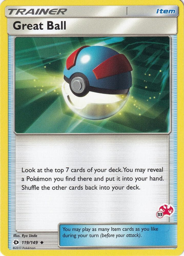 Great Ball #119 Stamp V6 — Sun & Moon