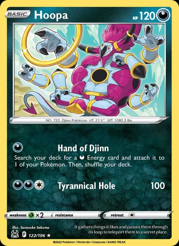 Hoopa #122 — Lost Origin