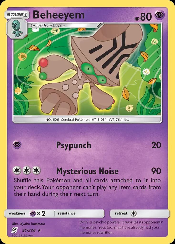 Beheeyem #91 — Unified Minds