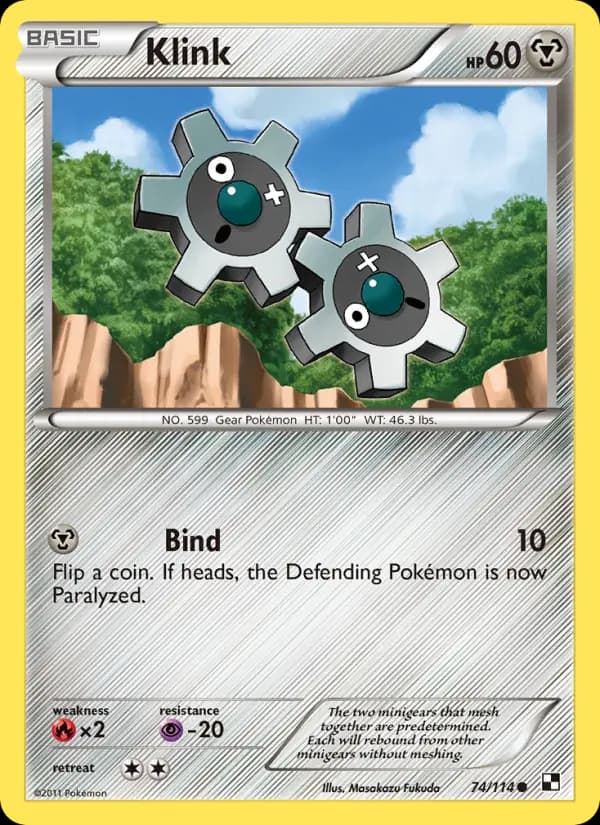 Klink #74 — Black & White