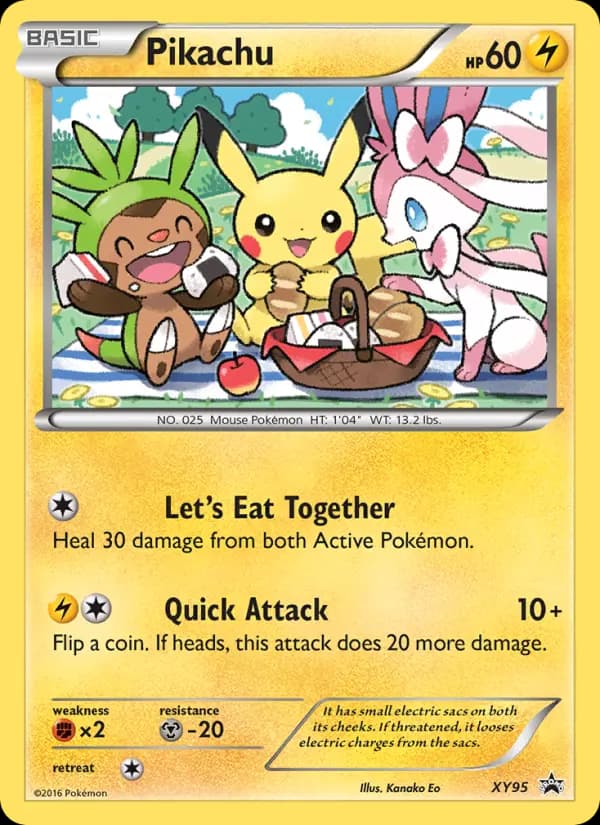 Pikachu #XY95 — XY Promos
