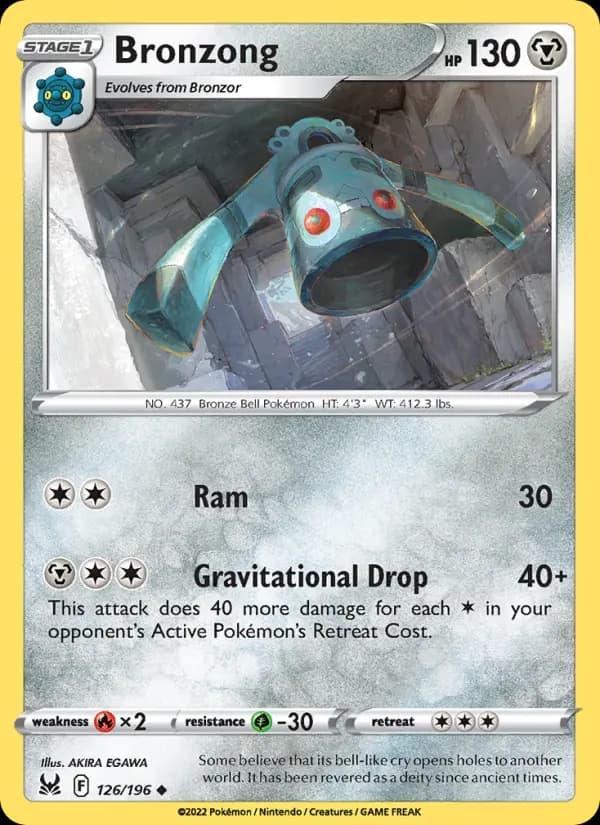 Bronzong #126 — Lost Origin