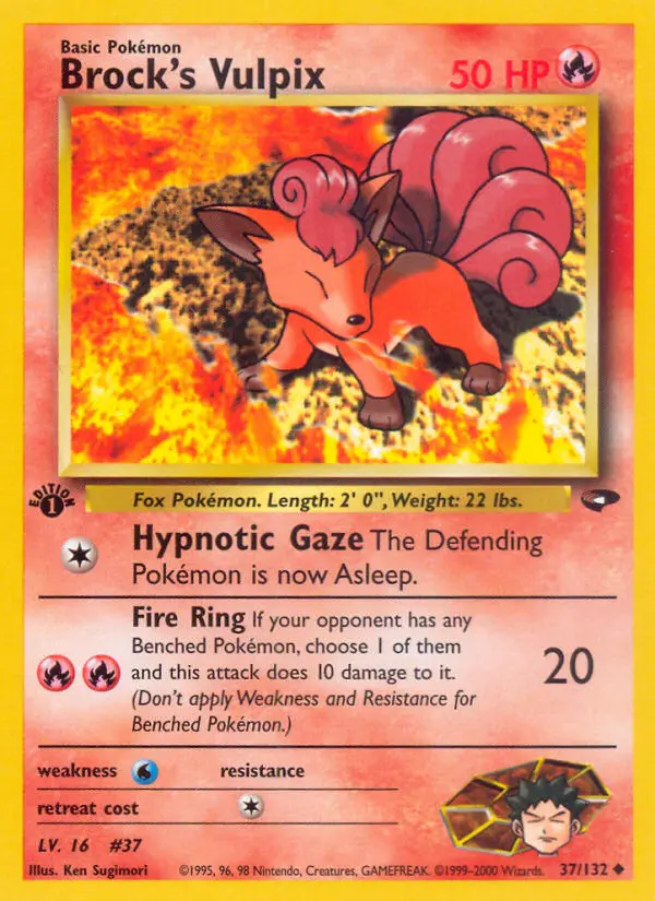 Brock's Vulpix #37 — Gym Challenge