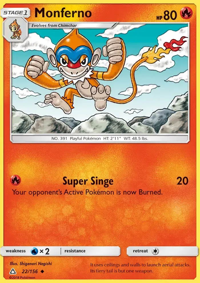 Monferno #22 — Ultra Prism