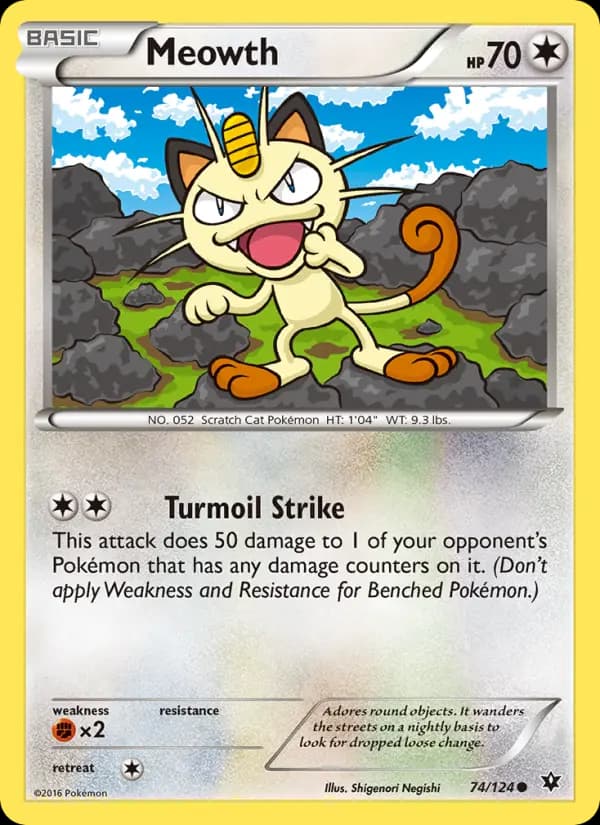 Meowth #74 — Fates Collide
