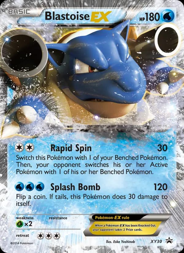 Blastoise EX #XY30 — XY Promos