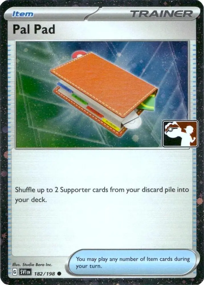 Pal Pad - 182/198 (Cosmos Holo) #182 — Play! Pokémon Prize Pack Series