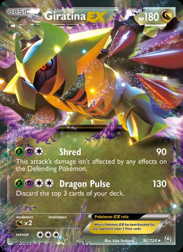 Giratina-EX #92 — Dragons Exalted