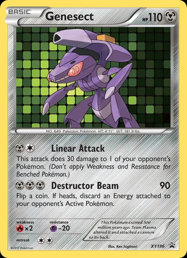Genesect #XY196 — XY Promos