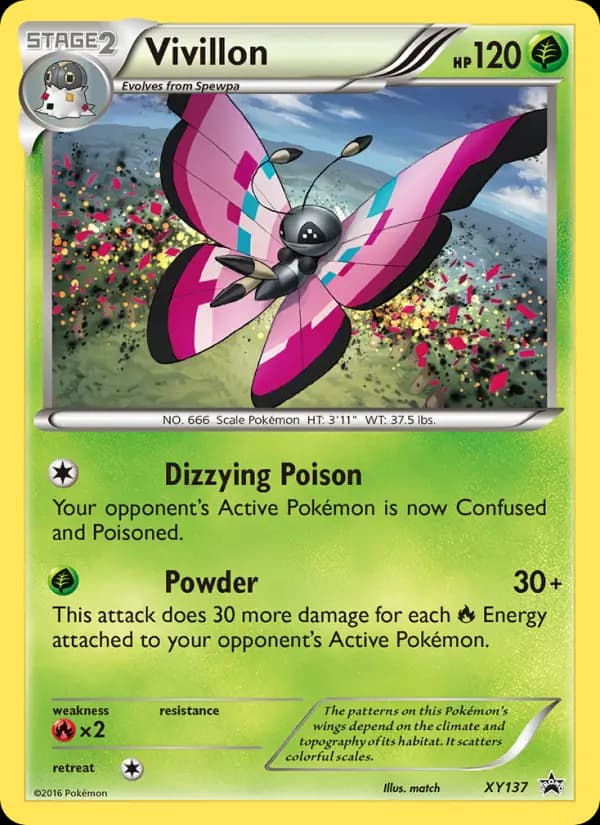 Vivillon #XY137 — XY Promos