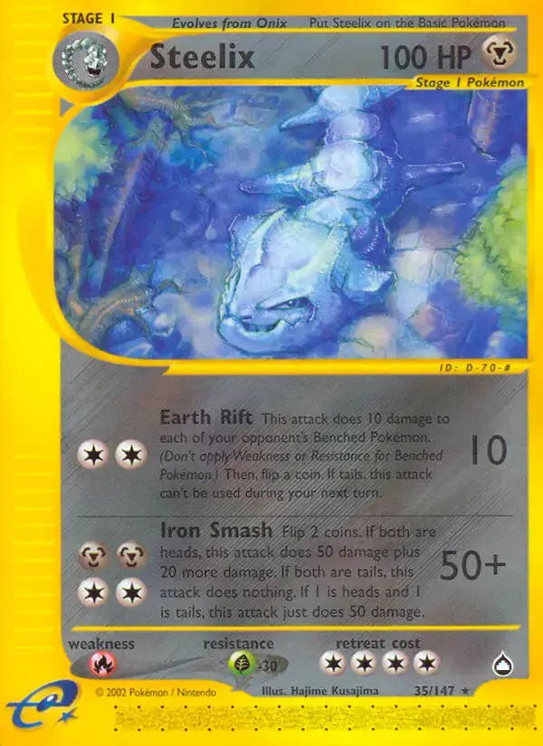 Steelix #35 — Aquapolis
