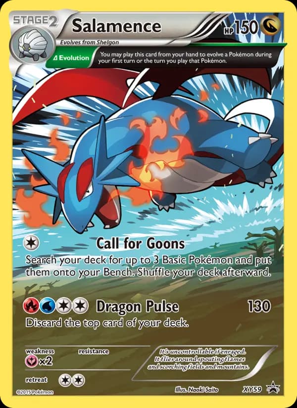 Salamence #XY59 — XY Promos