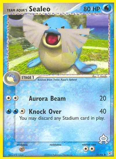 Team Aqua's Sealeo #31 — Team Magma vs Team Aqua