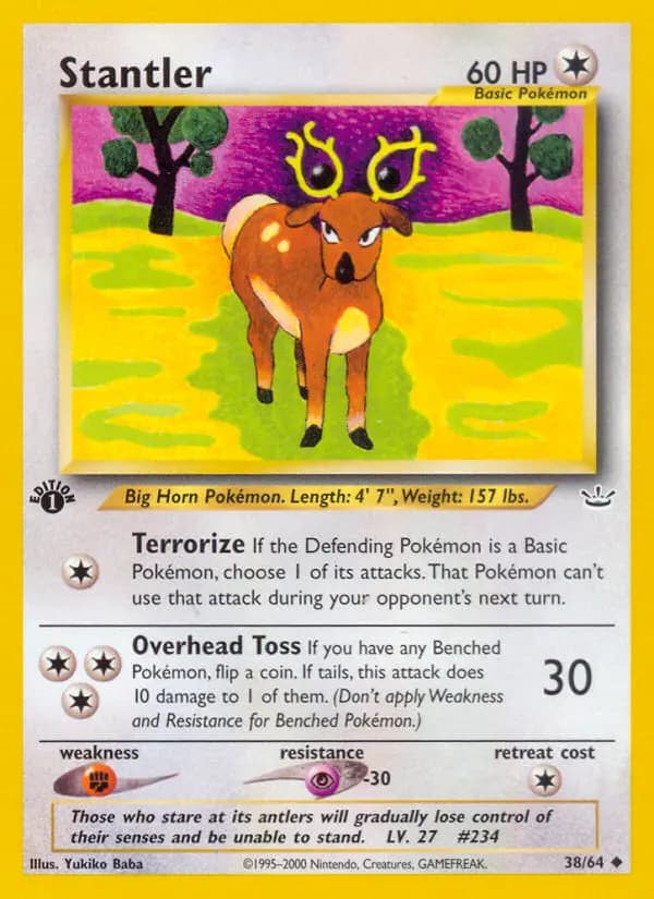 Stantler #38 — Neo Revelation