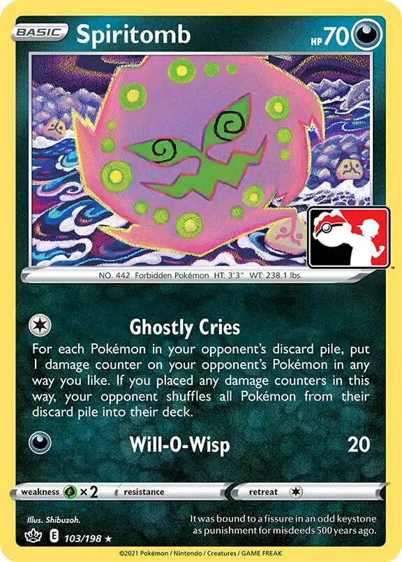 Spiritomb #103 — Play! Pokémon Prize Pack Series