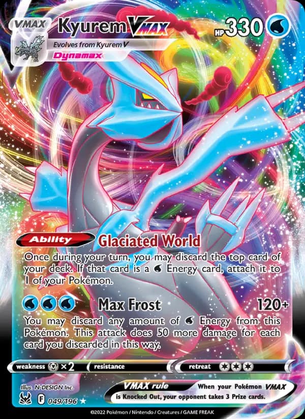 Kyurem VMAX #049 — Lost Origin