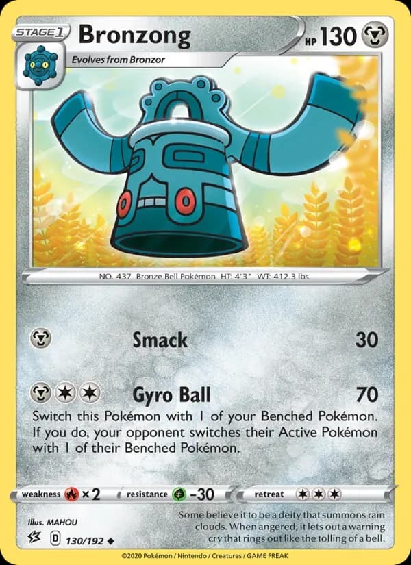 Bronzong #130 — Rebel Clash