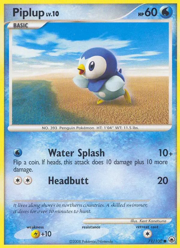Piplup #71 — Majestic Dawn