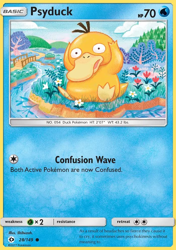 Psyduck #28 — Sun & Moon