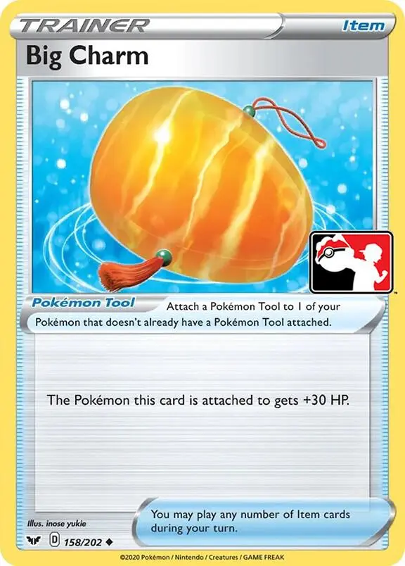 Big Charm #158 — Play! Pokémon Prize Pack Series