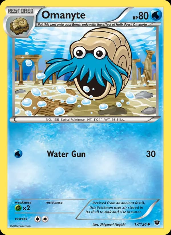 Omanyte #17 — Fates Collide