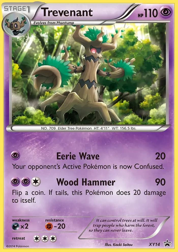 Trevenant #XY14 — XY Promos